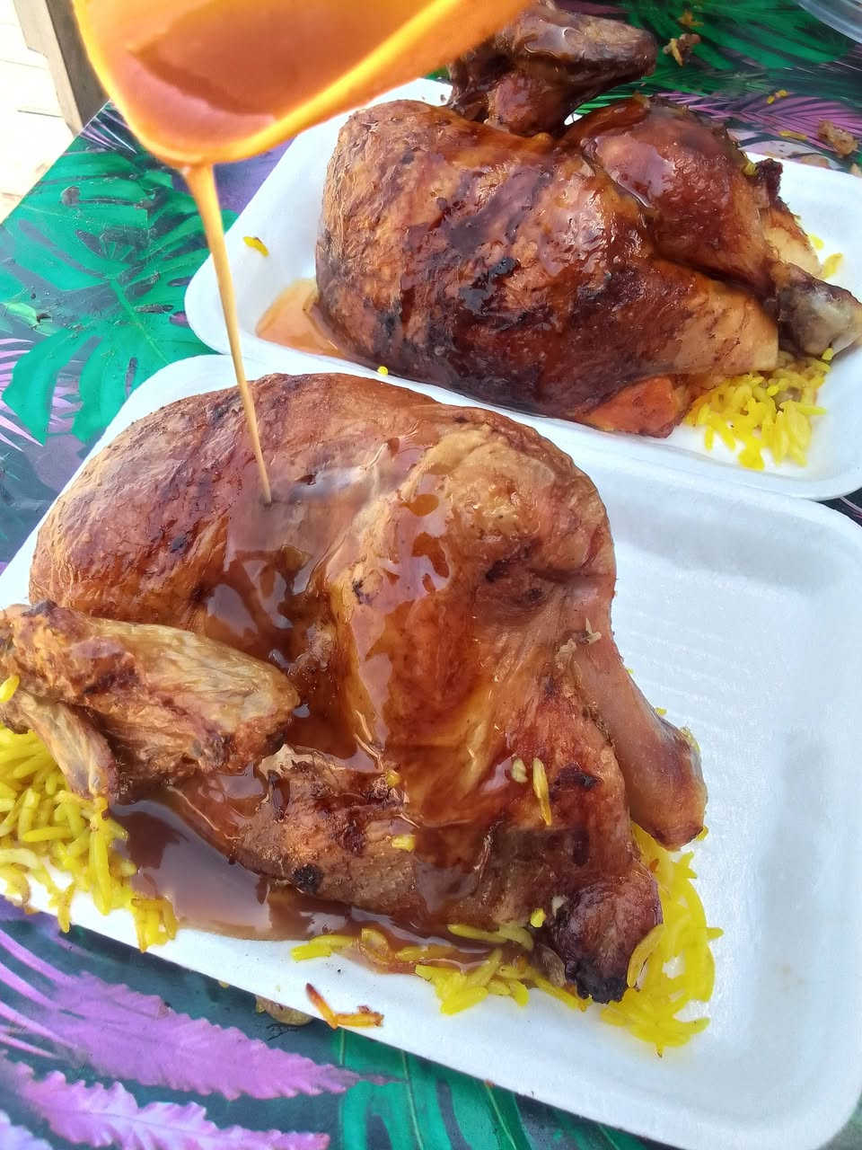 دجاج مشوي • محشي • مقابيل الكصاصيب