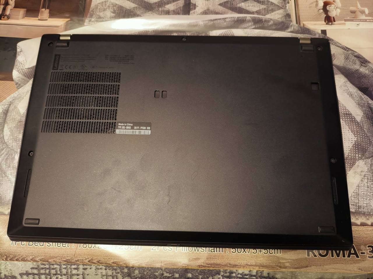 Lenovo Thinkabad T495S     ( السعر 375 وبي مجال )
Storage 256GB RAM 8GB Speed: 2400MHz M.2
CPU AMD Ryzen 5 Pro 3500U w/ Radeon Vega Mobile Gfx 2.10 GHz
Graphics Card 2GB AMD Radeon(TM) Vega 8 Graphics

حجم شاشة 14 دقة 1920x1080 بسكل Full HD

منصب ويندوز 10 مخفف LSTC IOT 
Windows 10 loT Enterprise LTSC
Version 21H2
64 bit
نظافة 90 بل ميه اذا مو اكثر جهاز كلش نظيف

جنطة + شاحن 65 واط + ماوس

مكاني بغداد الدورة
للاستفسار *********** / *********** واتساب
