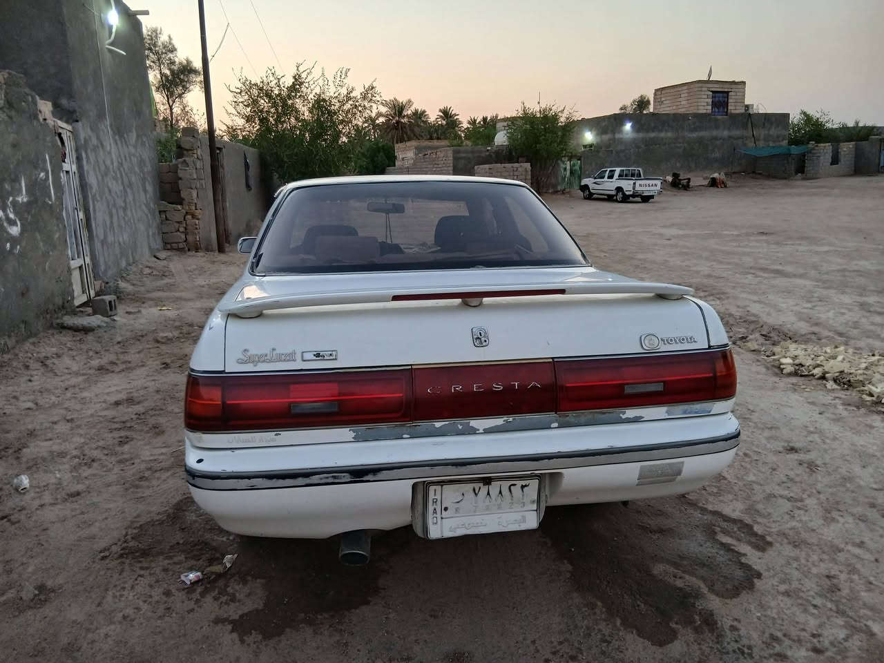 سلام عليكم سياره للبيع كرسته موديل 1991 مكينه كير تبريد ثلج سياره خير من الله سياره بسمي مكينه ونجي كهربائيات تخم تايرات جدد سعر 55 مكان ناصريه الشراي اتصال *********** رقم صاحب السيارة
