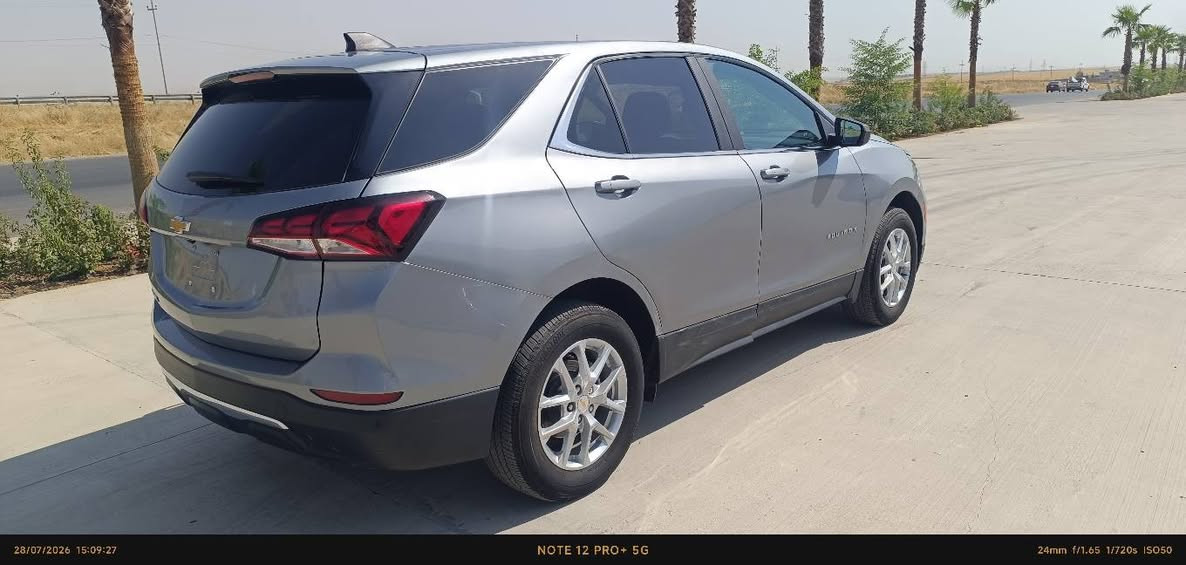 Ghovrlet EQUINOX
موديل 2024
لون سلفر 
سعر 118 ورقه بدون رقم 
ماشيه 15 الف ميل
مواصفات LT  4×4
بصمه+شغال عن بعد
تحكمات فول 
فور ويل 4×4 AWD
صندوق كهربائي 
كشن كهرب و هيتر
رادار امامي و خلفي 
بريك بصمه
حساسات خلفي
ايرباك فقط تكمه جهه اليمين طاك و مرجع سستم شركه
تبريد قطعتين امامي و خلفي
لايتات و راديترات و ردار و حجر بيئه بلادي شركه 
سيارة ٦ قطع صبغ و شبرين من قمارة ابيع عام صبغ 🤚
بجم و خلف  كبس شركه بدون دواخل و لغد مكفوله حادث قشر خارجيه طخطخات  فقط 
سيارة جاهزه 100/100
رقم شاصي 

 3gnaxueg8rs204992

كير و محرك و طغم و تايرات و تبريد كله شرط 🤚
تترقم محافظات الاقليم اربيل دهوك سليمانيه حلبجه 
مده الترقيم 90 يوم من تاريخ الشراء 
سيارة في اربيل شركه نور البصرة موجوده 
شراي يتصل 👇 
***********
*********** أربيل, العراق
