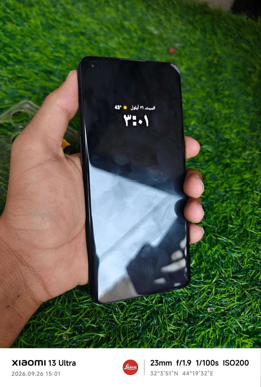 السلام عليكم 👋
توفر موبايل : OnePlus 10 Pro 
نسخه امريكي دبل خط واجه اوكسجين اندرويد 15 ✅
نظافه 90% ✅
ذاكره 128% ✅
معالج رائد سناب دراكون 8 جين 1 🔥
ببجي 90 فريم .. باقي العاب 120 فريم ✅
كاميرات متخصصه من هاسبلاد تصور 4k@120fps ✅
دورات شحن بطاريه 5 فقط أي يعني جهاز جديد 
شاشه 2kQHD+ 120@HZ ✅
ملحقات: كفر جيلاتين + لزكه شاشه جيلاتين اصلي ✅
السعر : 375 الف فقط 💵
مكاني نجف+ متوفر توصيل 🚚

نص مكتوب في الصور:
- Xiaomi 13 Ultra 2026.09.26 15:02 Leica 23mm f/1.9 1/73s ISO400 32°3'51"N 44°19'32"E
- Xiaomi 13 Ultra 2026.09.26 15:01 Leica 23mm f/1.9 1/100s ISO200 32°3'51"N 44°19'32"E
- Xiaomi 13 Ultra 2026.09.26 15:01 Leica 23mm f/1.9 1/100s ISO125 32°3'51"N 44°19'32"E
- Xiaomi 13 Ultra 2026.09.26 15:01 Leica 23mm f/1.9 1/97s ISO400 32°3'51"N 44°19'32"E