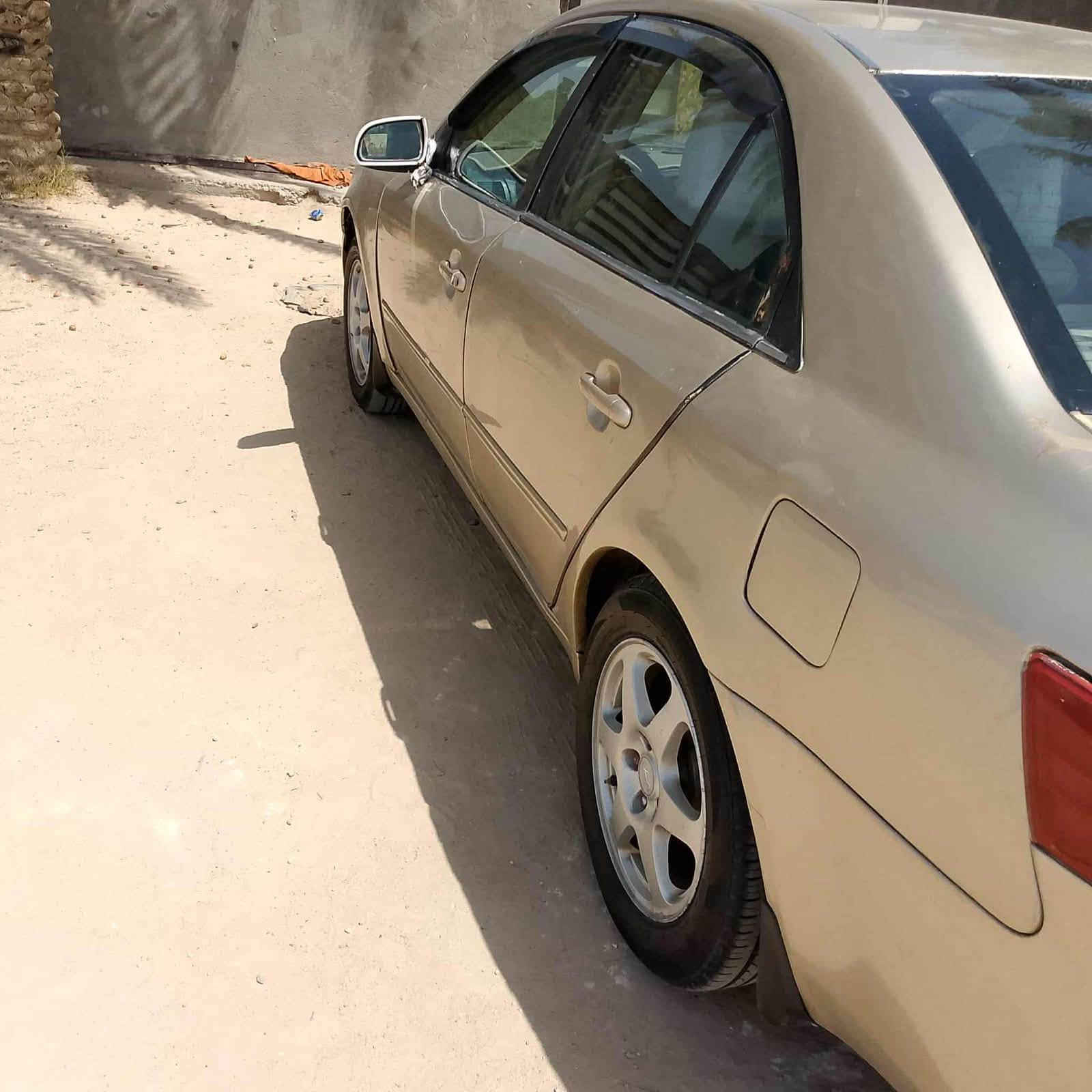 السلام عليكم 
للبيع سوناتا 2006وارد امريكي مكينه2400دوش
رقم نجف الماني سنويه2028
مكينه وكير وحداديه جدد
تبريد صار سبوع من عطل
مصبوغه عام بيها حادث جاملغ خلفي
السعر68
العنوان طريق كربلاء نجف عامود360
رقم الاهاتف***********
