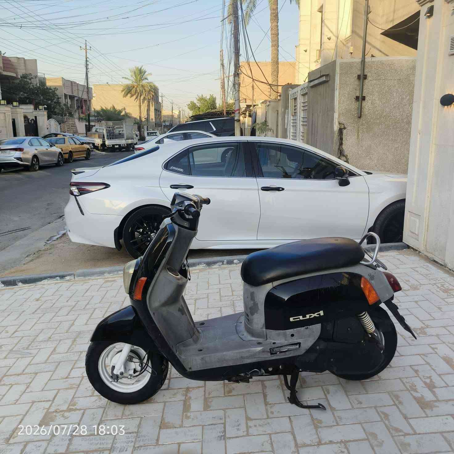 السلام عليكم ماكس بوليس نوزل للبيع الدراجه مكفوله كفاله عامه مكينه ما مفتوحه خرسه الدراجه بلاديه برغي ما مفتوح بيها و جيب اي فيتر وياك و افحص مكاني بغداد الشعب قرب الهايبر ماركت السعر 775 و بيها مجال رقمي ***********
