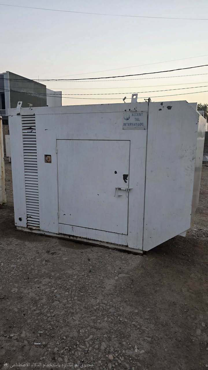 للبيع مولد 50 KVA (بيركنز أصلي) 
• ​نوع المحرك: بيركنز (Perkins).
• ​القدرة: 50 KVA.
• ​الحالة: نظيف (كاتم للصوت).
• ​الموقع: الكوت ( يوجد توصيل )
• ​الفحص: شغال وجاهز .
• للاتصال : ***********

