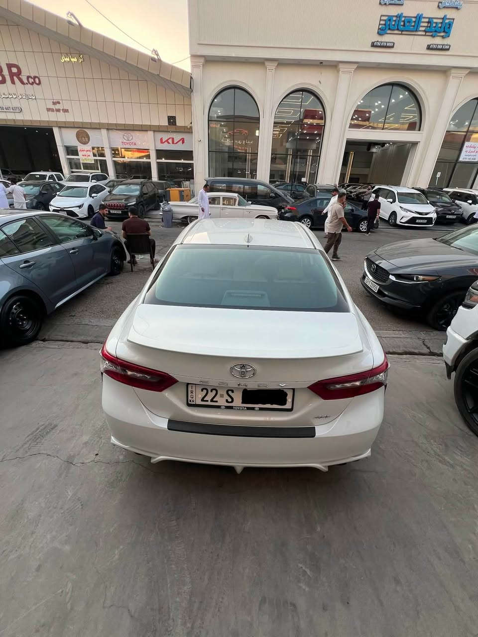🚘🔥 تويوتا كامري XSE 2024 للبيع 🔥🚘
💰 السعر: 215
🎨 جاملغ + باب صبغ
📍 السيارة مرتبة ونظيفة

🔹 المواصفات:
• محرك 2.5L بنزين
• 4 سلندر
• قوة 205 حصان
• قير أوتوماتيك
• دفع رباعي AWD
• فئة XSE الرياضية
• جنوط رياضية
• مقاعد رياضية
• شاشة وسطية
• كاميرا خلفية
• تشغيل زر
• دخول ذكي
• مثبت سرعة
• تحكم بالمقود
• مكيف أوتوماتيك
• إضاءة LED
• أنظمة Toyota Safety Sense
• نظام تحذير الاصطدام
• فرملة طوارئ
• تحذير الخروج عن المسار
• مثبت سرعة متكيف
• مراقبة النقطة العمياء
• حساسات أمان متعددة
• إيرباغات أمامية وجانبية وستائرية

🔥 كامري XSE AWD — فئة رياضية ومواصفات كاملة

📞 للاستفسار: ***********

💵 السعر 215 وقابل للتفاوض للجادين
كرروب وتساب عروض يومياً https://chat.whatsapp.com/EDt5rlTuPdfCvNySuhJZE1?s=hd&p=i&mlu=4&ilr=4
