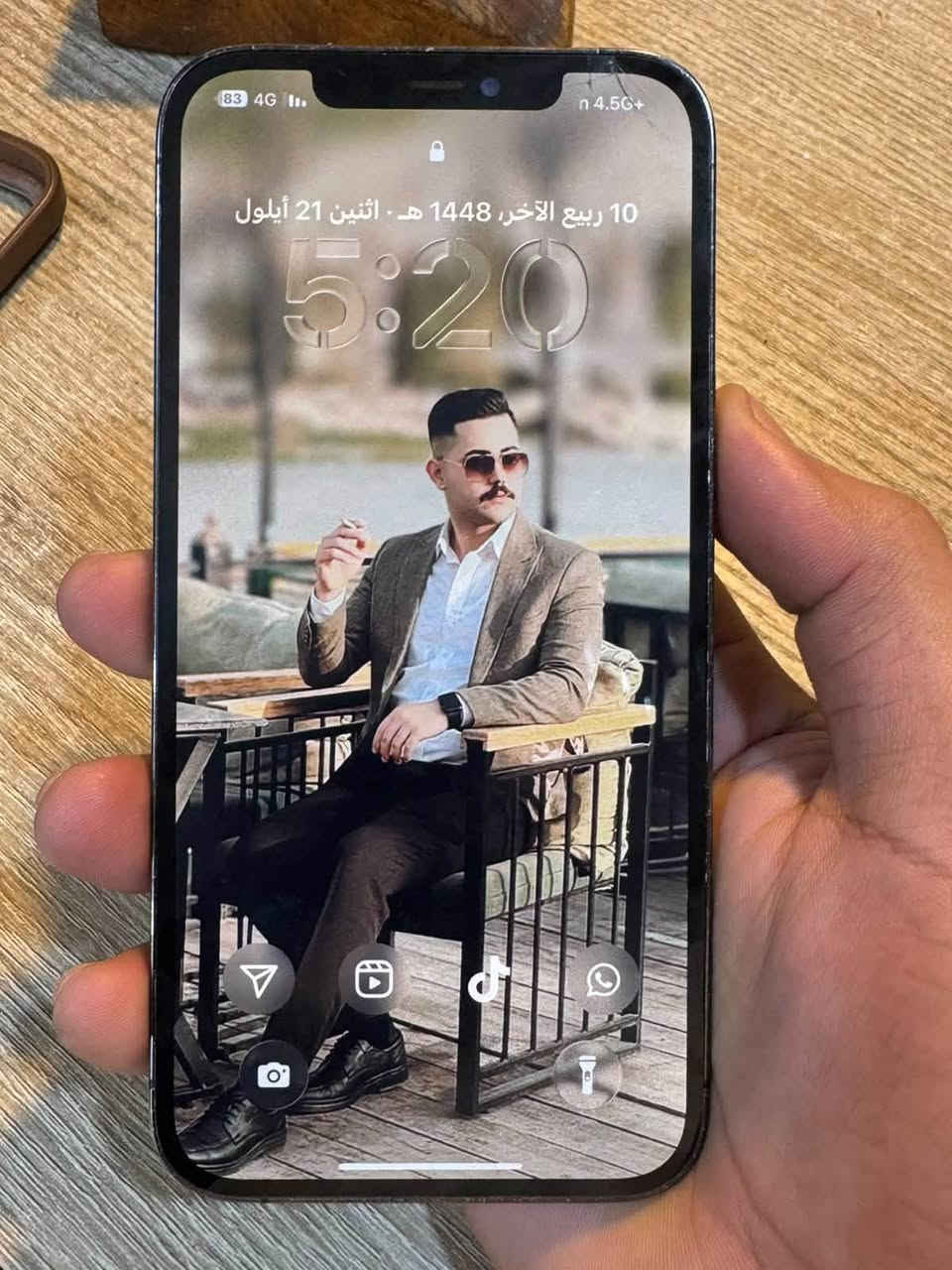 سلام عليكم اخوان ايفون 12 برو ماكس للبيع جهاز مبدل شاشه بس +ضهره مكسور ذاكره 256 سعره 275 عنوان البصره الزبير 📍رقم الهاتف ***********

نص مكتوب في الصور:
- حول الاسم iPhone إصدار iOS 26.6 اسم الطراز iPhone 12 Pro Max رقم الطراز MG9F3LL/A الرقم التسلسلي F2LF12Z20D43 انتهت صلاحية التغطية سجل تاريخ القطع والخدمة الأغاني 0 الفيديوهات 679 الصور 1,834 التطبيقات 40 السعة 256 غ.ب. متوفرة 116.97 غ.ب.