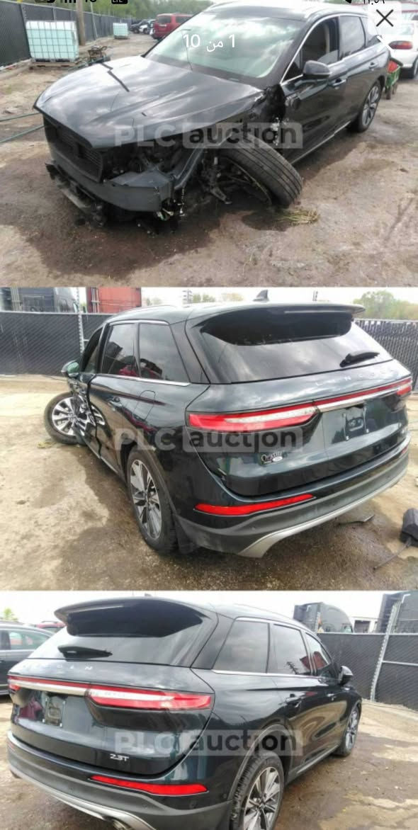 🔥 للبيع Lincoln Corsair 2020 فول مواصفات
5LMCJ2DH9LUL21532
🔹 موديل: 2020
🔹 محرك: 2.3L Turbo EcoBoost
🔹 قوة: 295 حصان
🔹 قير: أتوماتيك 8 سرعات SelectShift
🔹 دفع: رباعي ذكي AWD
🔹 ماشية: 72 ألف كم
🔹 فول مواصفات
🔹 السيارة عليها أدامة كاملة وجاهزة للفحص والاستعمال
✨ أهم المواصفات:
• محرك 2.3 تيربو قوي وعملي
• دفع رباعي AWD
• أوضاع قيادة متعددة
• مقاعد جلد كهربائية مع ميموري
• تدفئة المقاعد
• تبريد المقاعد
• مساج للمقاعد
• مقود كهربائي تدفئة
• كروز كنترول
• تشغيل بصمة ودخول ذكي
• Remote Start
• تحكم أوتوماتيكي بالمكيف
• فتحات تكييف خلفية
• شاشة وسطية كبيرة
• شاشة عدادات رقمية
• Apple CarPlay
• Android Auto
• Bluetooth وUSB
• نظام صوتي فاخر
• فتحة سقف بانوراما
• باب خلفي كهربائي
• مرايا كهربائية قابلة للطي
• كاميرا خلفية وحساسات
• Blind Spot
• Lane Keeping Assist
• Cross Traffic Alert
• فرملة طوارئ وتحذير تصادم
• Auto Hold
• LED أمامي وخلفي
• حساسات مطر وإنارة أوتوماتيكية
• نظام مراقبة ضغط الإطارات
• نظام مانع الانزلاق والثبات الإلكتروني
📌 حالة السيارة:
• بدون دواخل
• بدون إيرباك
• عليها أدامة كاملة
• الحادث كان من جهة السائق
• جاملوغ أمامي
• بيها بارد باب جهة الراكب وصبغ اباب السائق والبونيد والجاملغ وشوي من الجنطة مثل ما موضح  بالسونار
• باقي السيارة نظيفة ومجهزة للاستعمال
سيارة فخمة جداً، قوية ومريحة، ومواصفاتها عالية، محرك 2.3 تيربو مع دفع رباعي يعطي أداء ممتاز وثبات عالي.
📍 بغداد
📩 ***********
168$
