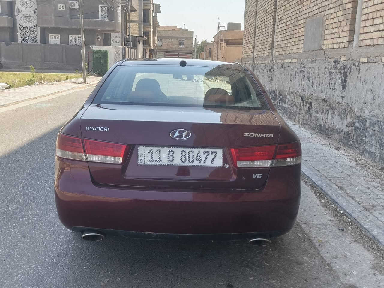 سلام عليكم سوناته 2008وارد امريكي  مواصفات فوال واحد عله واحد فتحه شاشه كامره حساسات امامي خلفي تحكم ستيرن جهتين كفاله كير مكينه حداديه تخم تاير تبريد كفاله من ضربه تبديل صبغ بارد كفاله عده جاملغ او بنيد رش كلير اثر شخط مرشوشه كلير اثر شخط العنوان كربلاه تحويل مباشر بسمي سنويه ورقام جدد سنويه اله غايه 2030 السعر88 بمجال بسيط رقم الهاتف***********
