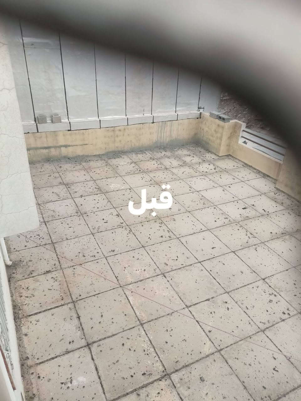أعمال إنشائية • قبل وبعد • بدون تفاصيل