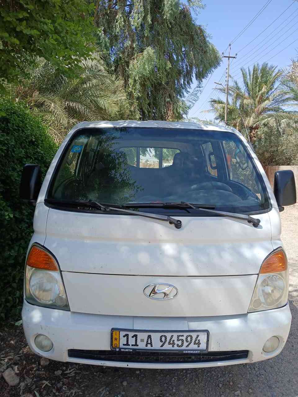 السلام عليكم للبيع هونداي بورتر2008 دبل قماره كفاله عامه من الصبغ كير ومحرك نظيف رقم بغداد بأسمي تحويل مباشر سعر 85 المكان الرمادي رقمي ***********
