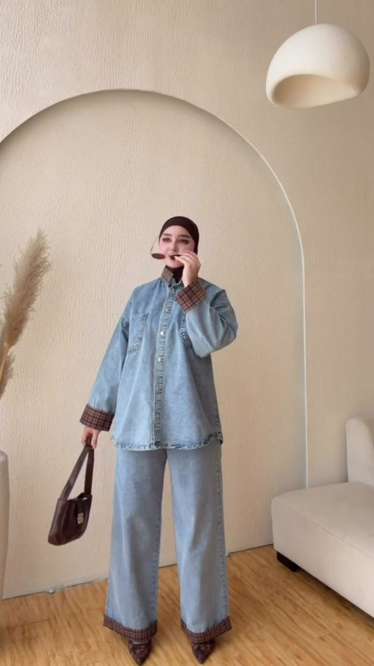 سوت جينز • قماش جينز ثقيل • مقاسات S-XXL