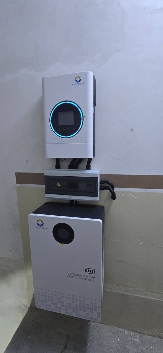 منظومة طاقة شمسية • ألواح HI-MO X10 645W • بطارية 10kWh