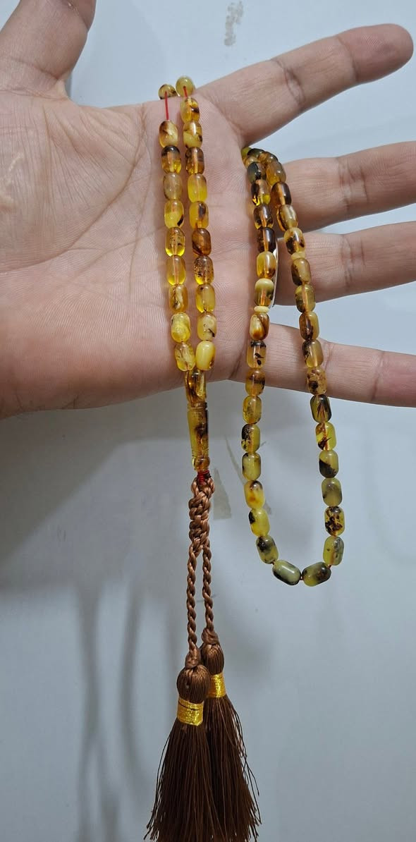 سبحة • كهرب بولندي • ٦٦حبه