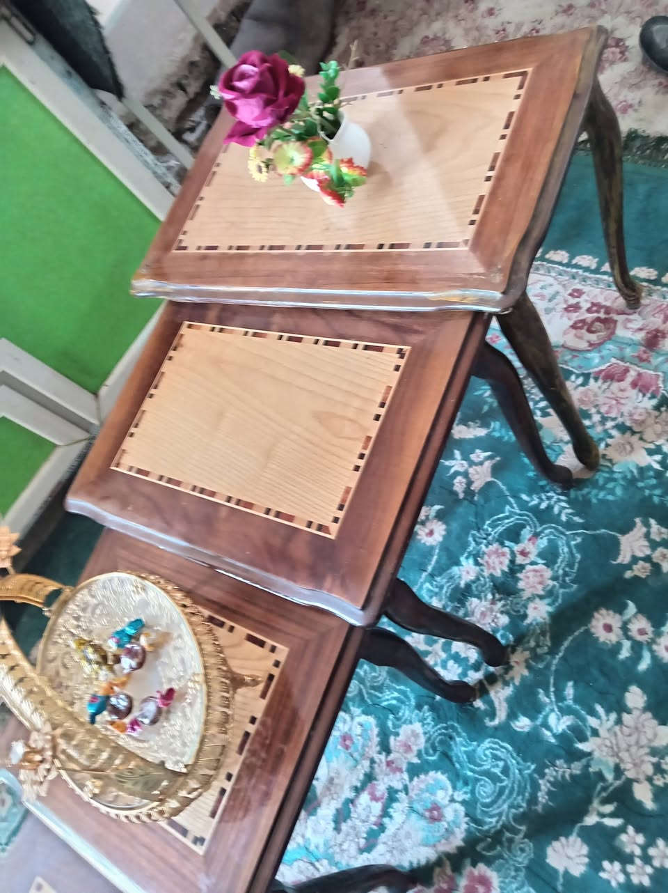 سلام عليكم ورحمة الله وبركاته ميز تركي ٦٥مع طبلات ست٢٥لبيع تصال على الرقم *********** بى مكان سبع لبور
