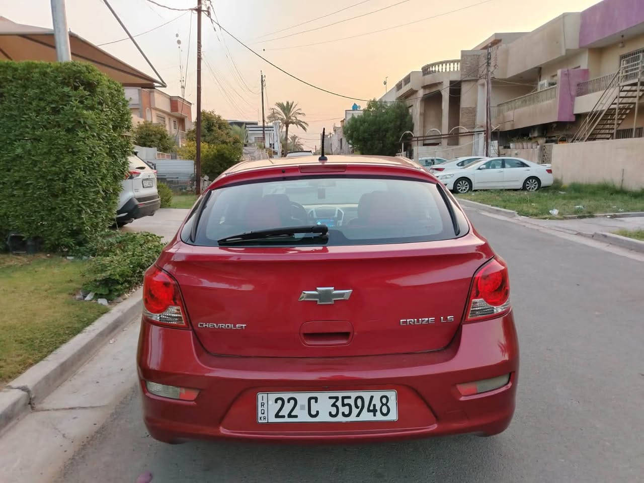 السلام عليكم
شوفر ليت كروز هاج باك ٢٠١٣ 
خليجي بدون حادث 
مواصفات 
LS
كاميرا 
شاشة كبيرة
تحكم ستيرن 
سنتر لوك
جلد 
 
لون ماروني مميز  رقم اربيل  باسمي تحويل مباشر 
السيارة تبريدها ثلج  كومبريسر بستم ما يفصل بالازدحام يعني انجماد 
 المحرك والكير خير من الله 
ادامة على السيارة كاملة ما بيها اي نقص  شغل واطلع ترايك وين ما تريد ترهم شبابية وترهم بناتيه  السيارة ع ايدي وبيها قطع صبغ  مكاني نفق الشرطة حي حطين 
السعر 80ورقة وبيها مجال بسيط للاستفسار الاتصال على الرقم ***********  مهندس اسماعيل
