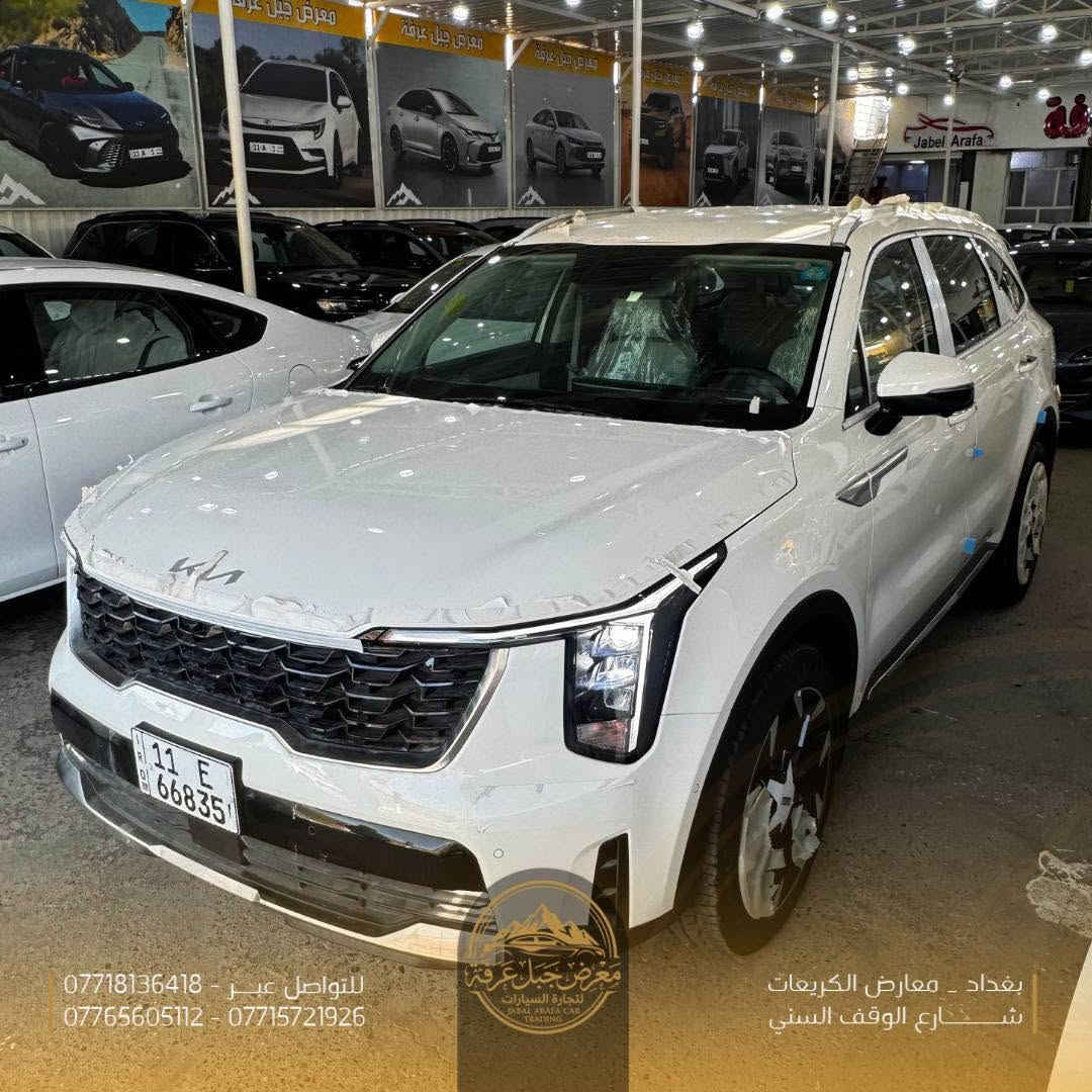 🚘 Kia Sorento 2026

سورنتو تجمع بين قوة المحرك، الرحابة والمواصفات العملية، بخيار مثالي للعائلة والاستخدام اليومي.

▪️ موديل 2026

️ ▪️ ضمان المجموعة  الدولية
▪️ محرك 6 سلندر سعة 3500 CC
▪️ إضاءة LED أمامية وخلفية
▪️ عدسات زينون
▪️ حساسات أمامية وخلفية
▪️ 4 كاميرات محيطية 360°
▪️ داتا شو على الزجاج الأمامي
▪️ دخول ذكي وتشغيل بصمة
▪️ مقاعد مخمل بتحكم كهربائي
▪️ شاشة عدادات ديجيتال
▪️ شاشة وسطية متصلة
▪️ تحكمات ستيرن
▪️ مثبت سرعة
▪️ أنظمة قيادة وأمان
▪️ تبريد خلفي
▪️ منافذ شحن
▪️ هاند بريك كهربائي وAuto Hold

متوفرة لدى معرض جبل عرفة لتجارة السيارات.

📍 بغداد – معارض الكريعات – شارع الوقف السني
📞 ***********
📞 ***********
📞 ***********
