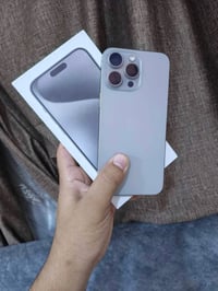 ايفون ١٥ برو ماكس • ٢٥٦ • بطارية ١٠٠