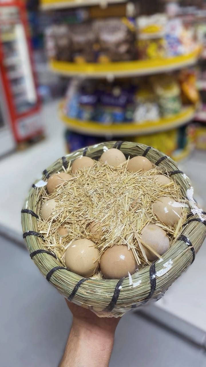 بيض عرب درجة 1
انتاج الـيوم 📍💯
السـلة 15 بيضة

كل احتياجاتك متوفرة حصريا من ماركة الاربعين📍📍

متوفر خدمة توصيل 🛵🛵
***********📞☎️

العنوان: صلاح الدين تكريت..شارع الاربعين 📍📍
