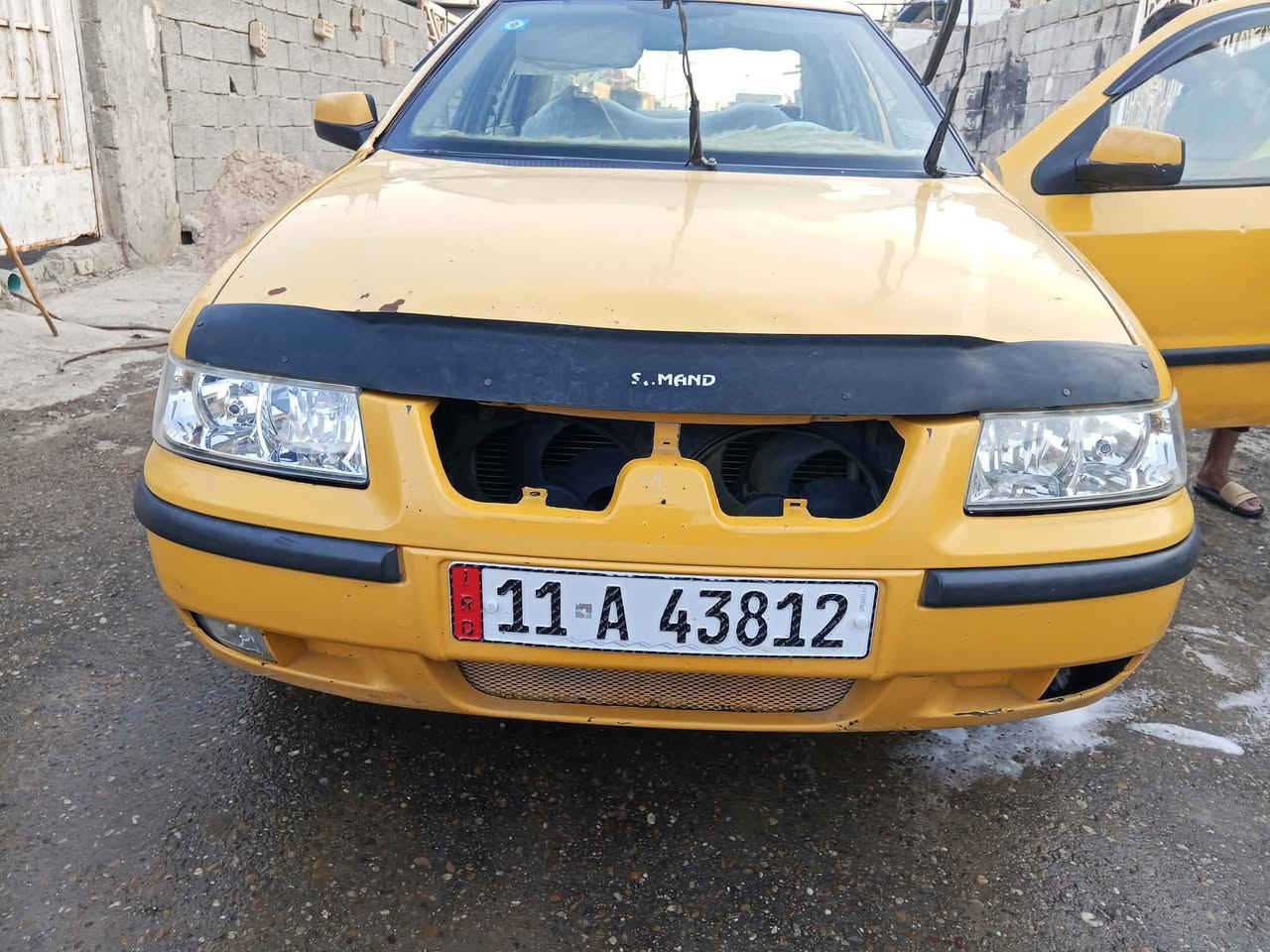 سمند ٢٠١١ • رقم بغداد انگليزي • باسمي تحويل مباشر