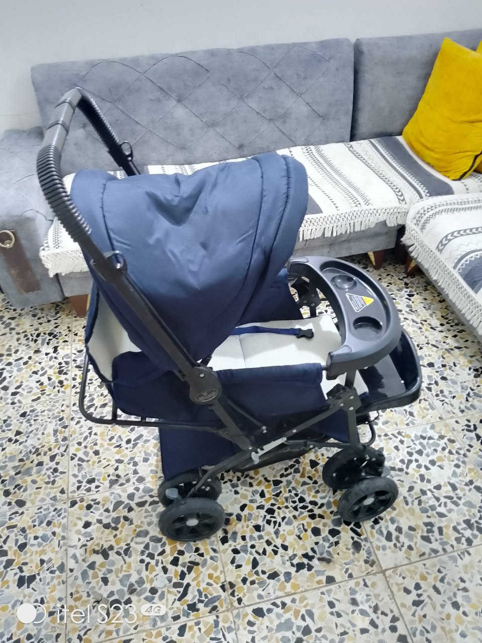 عربانة طفل وحجله بعدهن جدد
للبيع سعر العربانه ب40 وحجله ب30 . وبيهن مجال .مراسله أو اتصال
 ***********

نص مكتوب في الصور:
- Itel S23 4G