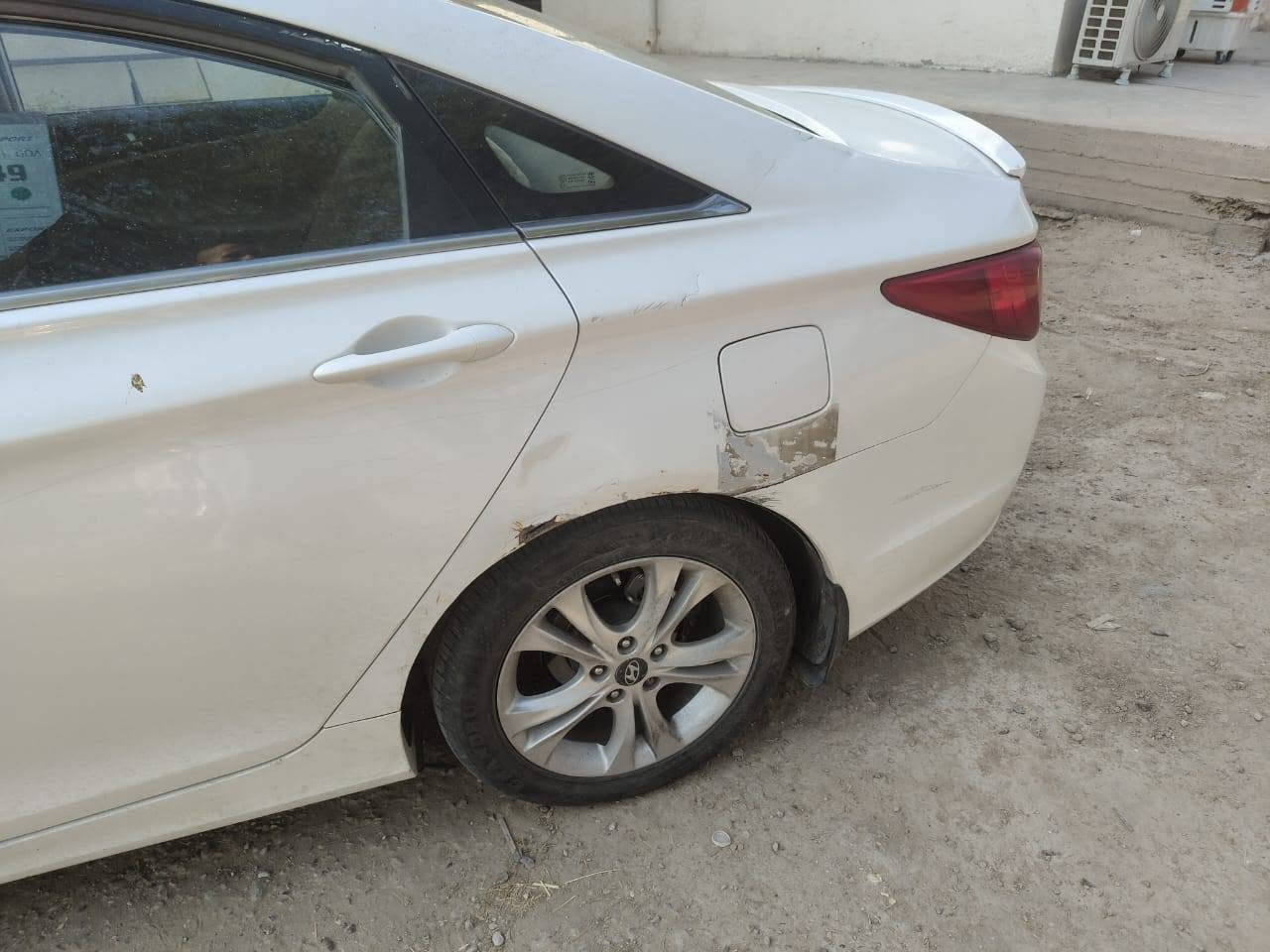 سلام عليكم لبيع سياره سوناتا موديل 11رقم بغداد حادثهه موضح بل سونار بيهه جاملغ لخلفي فقط سيارة جاهزه سعرهه108وبيهه مجال
اني مكلف بل نشر
رقم صاحب لسياره***********

