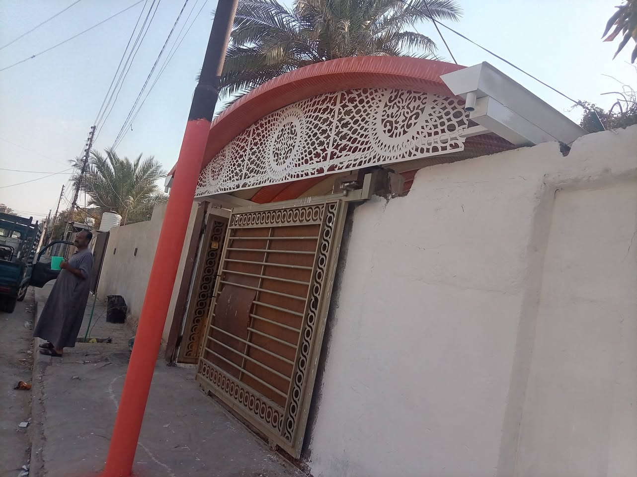تم بعون الله عمل سقيفه في منطقة الطيفيه ونشكر كادر مكتب الصادق اللسقائف كي سبان سعر المتر ٢٥الف ***********
