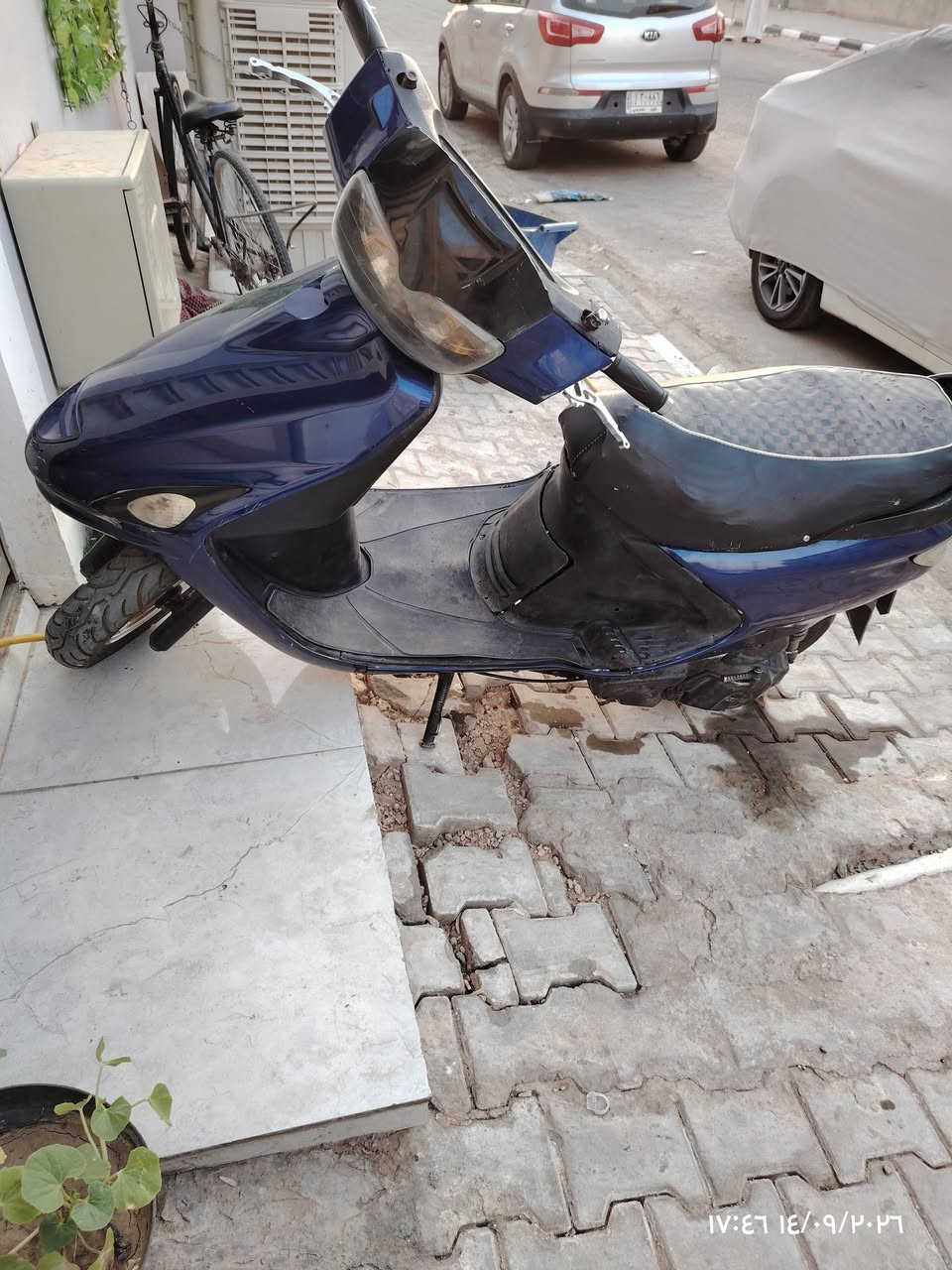 سلام عليكم
للبيع دراجه فراشه فحل 
نضيفه نكرا سلف 
مبدلله كير مال حاويه
سعر 380 بيه مجال
مكاني نجف حي الوفاء
هاذا رقمي 
***********
فقط تصال على خط واتساب

نص مكتوب في الصور:
- ١٧:٤٦ ١٤/٠٩/٢٠٢٦
- ١٤:٤٦ ١٤/٠٩/٢٠٢٦