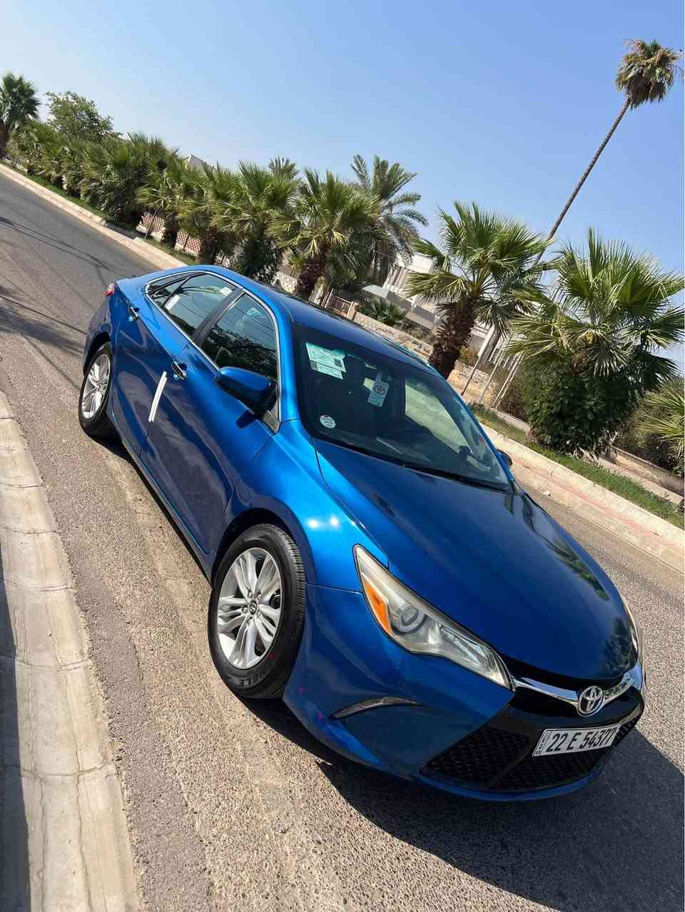 سلام وعليكم 
كامري للبيع موديل 2017. se 
رقم اربيل سنوية لحد 2031 هزه وبراد جديد شرط التحويل والوكالة
السيارة بيها خمس قطع صبغ
السعر 113 مكاني كركوك كلشي ذاكرلك
شراي اتصل *********** كركوك, العراق
