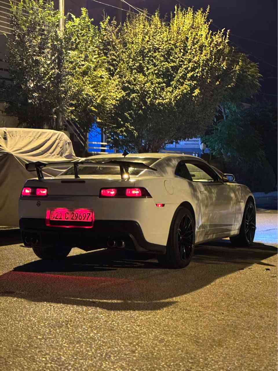 Camaro2015 rs للبيع 
محرك كير إكسل كهربائية ابشرط بيهه ٢ قطعه صبغ بدون دال شرط دعاميه امامي امحدث ٢٠١٧ السياره بدون بارد سنويه جديده شرط تحويل كلش حلوه جاملغ و بنيد صبغ 
مكان السياره سليمانيه 
تايرات جديده  camaro 2015 rs bo froshtn 
Tanha 2 parchay boyaxa benawgrtn bashart 
Da3ame peshaway gorawa bo 2017 zl1 bale ss 
Gerw makenaw akslw karabay bashart 
Besard makenay nakrawatawa active agzoz 
Shwen slemane 
Sanawe tazaya 
 *********** 
Watsapp 
*********** السليمانية, العراق

