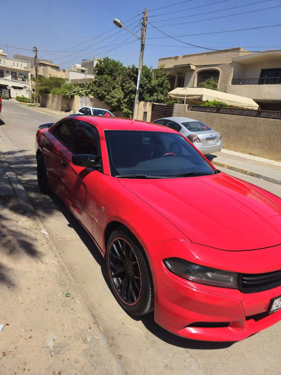 دوج جارجر 2017 sxt🚘🚘
لون  احمر
رقم سليمانية 

مواصفاتها 

تو ويل
شاشة كبيرة
كشنات كهرباء 
كشنات تدفئه + تبريد
مري هيتر
تشغيل عن بعد+دخول ذكي
بصمة ابواب وصندوق  
داخله كلين السياره 

ملاحظة // السيارة بيها اربع قطع صبغ بدون دواخل
بجم كبس 
السعر *180*

للاستفسار خاص او
***********
***********
واتساب او اتصال
