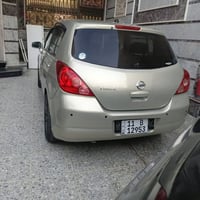 نيسان تيدا خليجي ٢٠٠٧ ياباني أصلي  السياره نضيفه جدا السياره بغداد بأس...