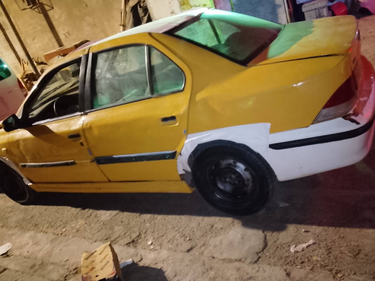 سلام عليكم سمند حداديه نضيفه كلشي بيه نضيف قبل يوم مبدل تايرات وبريك كامل الجوه حداده فول مكاني قبله راعي السياره ببو الخصيب ماندله غرامات مصفره بس هيئه سعر13وبيه مجال حك الجيه ***********
