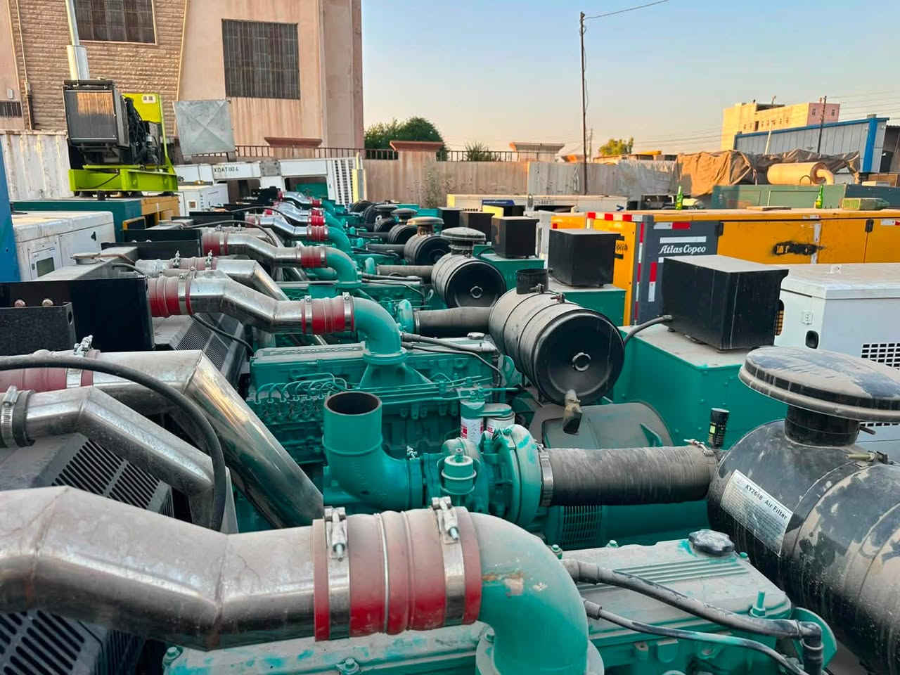 السلام عليكم
كمنز 250kva 
ساعات العمل. زيروو 
نظام اوتو حمايه فول اوتماتيك
وضع بلاد شركة  
أربيل صناعه جنوبيه 
نظام اوتو حمايه فول اوتماتيك
وضع بلاد شركة  
🚚يوجد توصيل الى جميع المحافظات وبضمان🚚
🚚كياندن هةية بو هةموو شاركان بةكرينتى🚚
 للاستفسار:
 ابو علي 
***********
***********
***********
