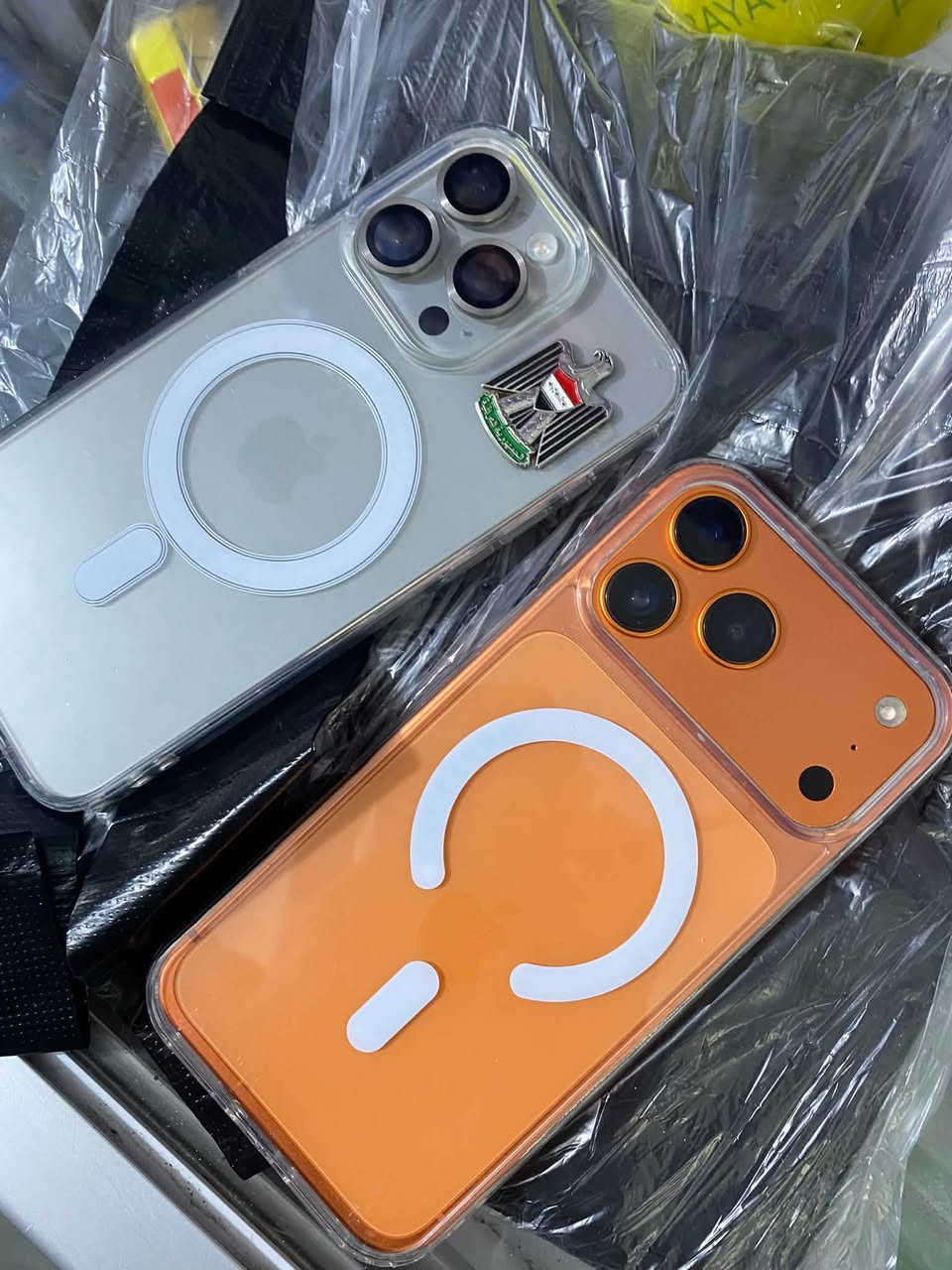 🔥 iPhone 14 Pro Max — 256GB
📱 محوّل إلى شكل 17 Pro Max
🔹 التحوير شكلي فقط ومذكور بالإعلان بشكل واضح
🔹 الجهاز بلادي وكله مكفول
🔹 شرق أوسط — عربي ZA/A
🔹 دبل خط
🔹 بطارية 81% 🔋
🔹 شرط الفحص والتأكد من الجهاز قبل الشراء

💰 السعر: 775 ألف
🤝 وبي مجال للطيبين

📍 النجف — الكوفة
📲 واتساب أو خاص
☎️ ***********
