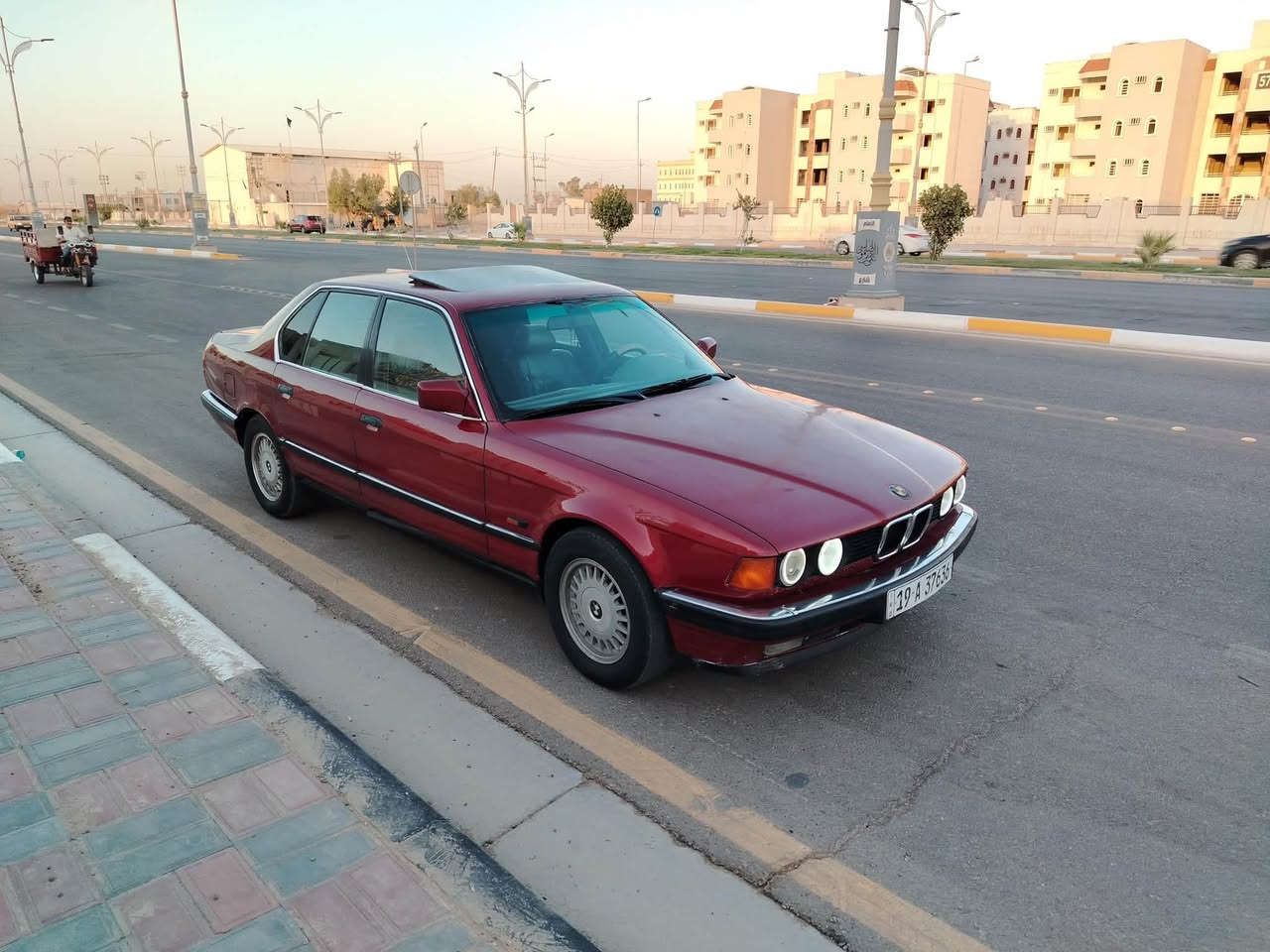 السلام عليكم أحبتي الكرام
للبيع بي ام 735موديل 1991 رقم كربلاء انكليزي تحويل مباشر سنويه وملسق هزه جدد مكينه 6 اسلنر
سياره مكفوله من ظربه قويه وكص وعيب شرعي بيها مكانات صبغ فقط اثر جراد سياره عليها ادامه كامله مكينه كير مكفولات حداديه جديده توهي مشدوده تخم تاير جديد تبريد ثلج منظومه لايت زنون جديده كهربائيات كلها شغاله سياره حلوه وكامله مال جناي
السعر 55 وقابل للتفاوض العنوان كربلاء المقدسه للاستفسار *********** 
***********
