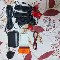 حساسات سيارة منظومة كاملة مع سماعة الانذار  ٢٠ الف دينار 07709140736