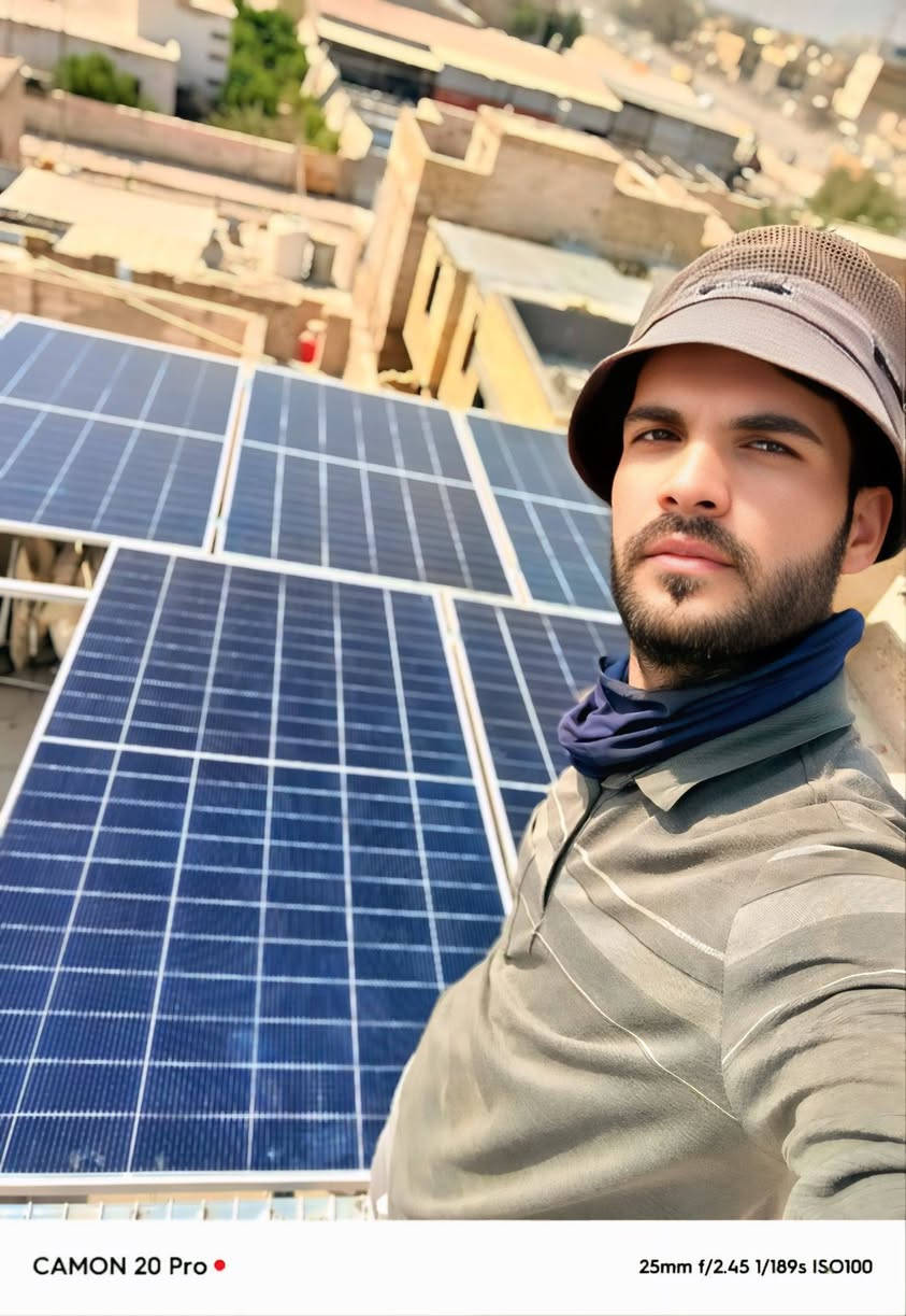 بيت آخر يودع خط المولد ⚡💡

بعد التوكل على الله تم تنصيب منظومه طاقه شمسيه 

في محافظه الناصريه مركز المدينة ونعمل في كافة

 محافظات العراق 

مكونات المنظومه: 

🌅 انفيرتر Good we 8Kw Hybrid

💡 بطاريهEcoShield سعة 32 kwh 

🔵 الواح Jinko Tiger Neo 3 710w

🛑 قواطع حمايه عالية الجودة 

🟢 هيكل حديد مغلون ذات مواصفات عاليه 

تجهيز المنظومه 30 امبير نهاري و 30 امبير ليلي 

نواصل تقديم افضل الحلول المناسبة للطاقه الشمسيه 

⚡ نعمل بنظام الكاش والقسط الشهري على منصه الرافدين 

مكتب احمد مسلم للطاقه الشمسيه ✌️🌝 

📞 ***********
      ***********
