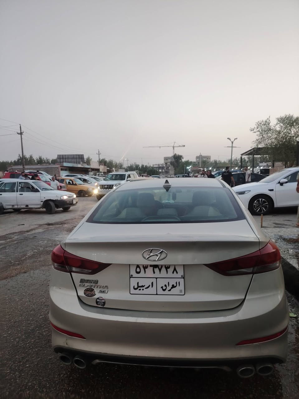 السلام عليكم
بيع مستعجل جداً 
النترا موديل 2017 للبيع حادث حلو وخفيف
رقم اربيل
السعر 104 وبيها مجال 
مكان السياره كربلاء
***********
