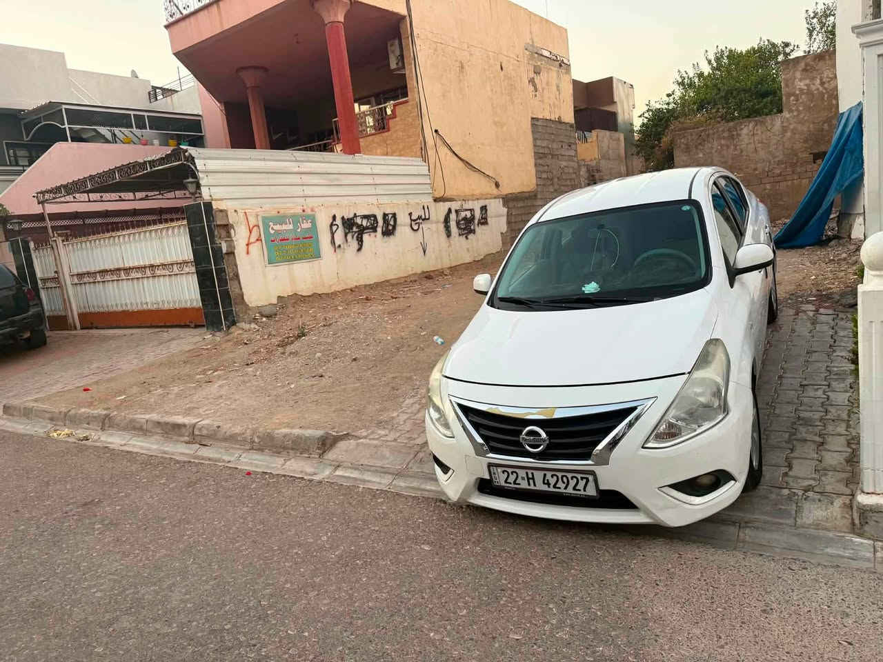 السلام عليكم
نيسان سني هندي 2018
كير محرك تبريد بشرط 
ضرر شبر بارد باب السكن ورصعات بل صندوك شي قليل 
رقم أربيل بسمي شرط التحويل 
مكان السياره كركوك سعر 105 
للاتصال 

‭***********‬
 ‭***********‬
