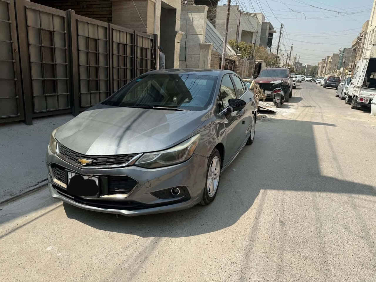 السلام عليكم
شوفرليت كروز ٢٠١٨ محرك ١٤٠٠ تيربو رقم بغداد سنوية ل ٢٠٢٨ تحويل ثاني يوم السيارة بصمة اربع بيبان وفتحة كير محرك صدر تبريد تخم تاير تبريد ثلج السيارة جاهزة بيها ٣ قطع ونص بنيد صبغ بدون لاشاصي ولا لغد السعر ٦٨ مكان السيارة الدورة حي الصحة للاتصال***********
