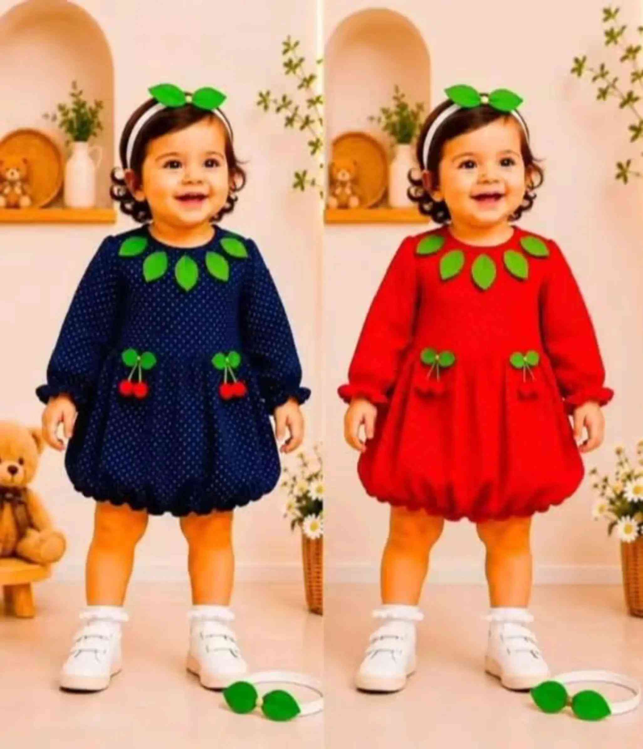 🍓🎀 فستان فراولة مع طوق على الراس بـ 10,000 دينار فقط! ❤️😍 أميراتنا الصغيرات يستاهلن هالجمال 🥹🍓 فستان أحمر فراولة كيوت ومعاه طوق على الراس يكمل اللوك ويخليه يخبل 😍🎀 👶 القياس: من 3 شهور إلى سنة 🍓 فستان + طوق 💰 السعر فقط 10 آلاف 📲 للطلب والاستفسار واتساب: *********** 🚚 توصيل لجميع المحافظات العراقية 🇮🇶 #البسه_الكرم_للاطفال #فستان_فراولة #فستان_بناتي #ملابس_بيبي #ملابس_اطفال 
