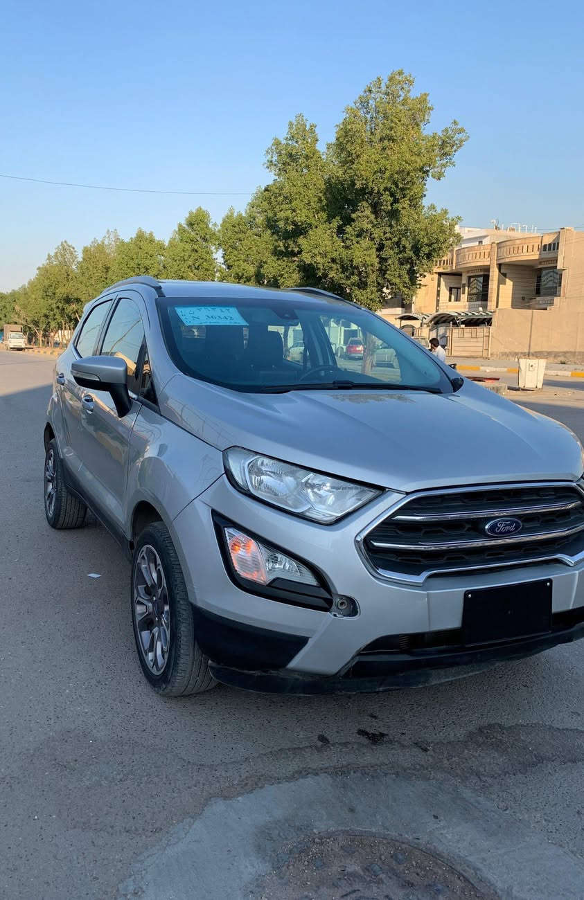 فورد ايكو سبورت محرك 2000
تيتانيوم لون سلفر 
موديل 2020
للبيع او مراوس
السعر 88
رقم بغداد 
للتواصل 
***********
