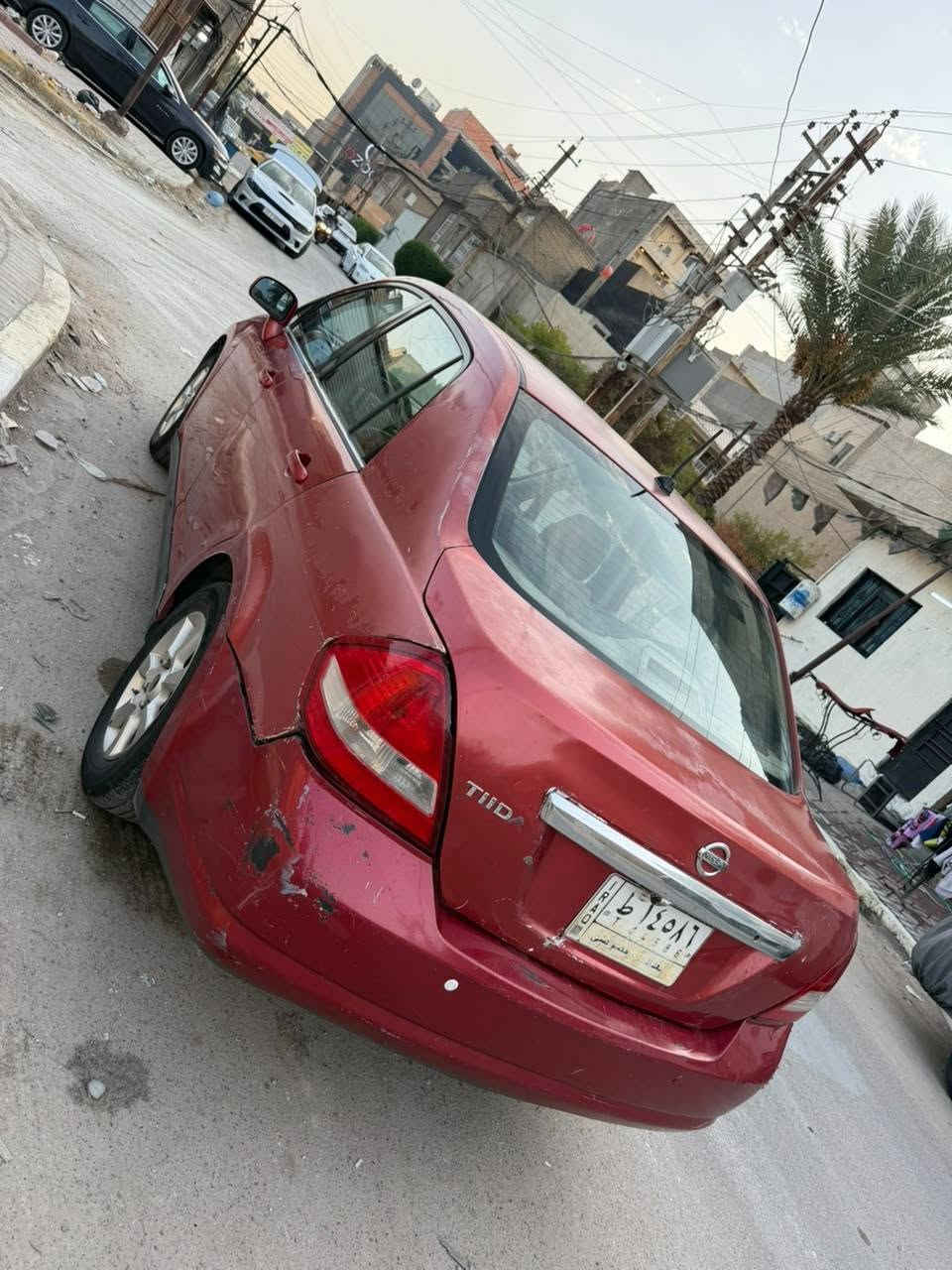 سلام عليكم 
نيسان تيدا خليجي موديل ٢٠٠٨ بلاديه بيها جراد شويه دعاميات نص عمر ضربتها جاملغ خلفي مرجوع ع بارد سيارة بدون صبغ سعر 63
مكاني المنصور 
***********
