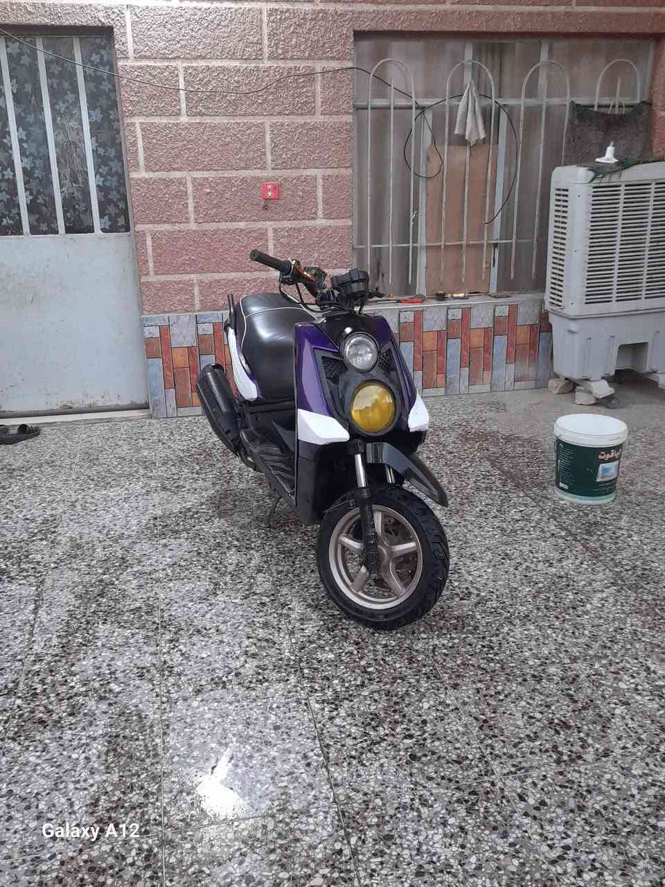 السلام عليكم سكنس جبلي للبيع 
دراجة خير من الله ما بيها اي نقص 
كامله عله آخر حبايه السعر 1100وبيها مجال 
الشراي يتصل ***********

نص مكتوب في الصور:
- Galaxy A12