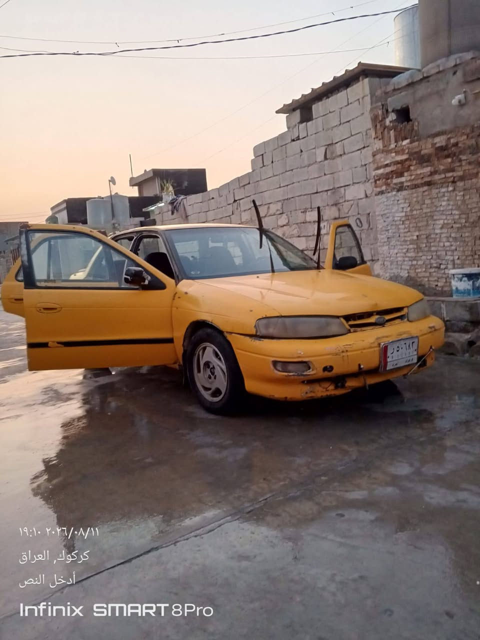 سلام عليكم سياره كيا سيفيا موديل 95 للبيع بطاقه بانزين كامل صاحبه موجود تحويل ثاني يوم السعر 12 $ وبيها مجال مكان سياره حي نصر رقم واتساب ***********
رقم ثاني اتصال *********** العنوان كركوك
