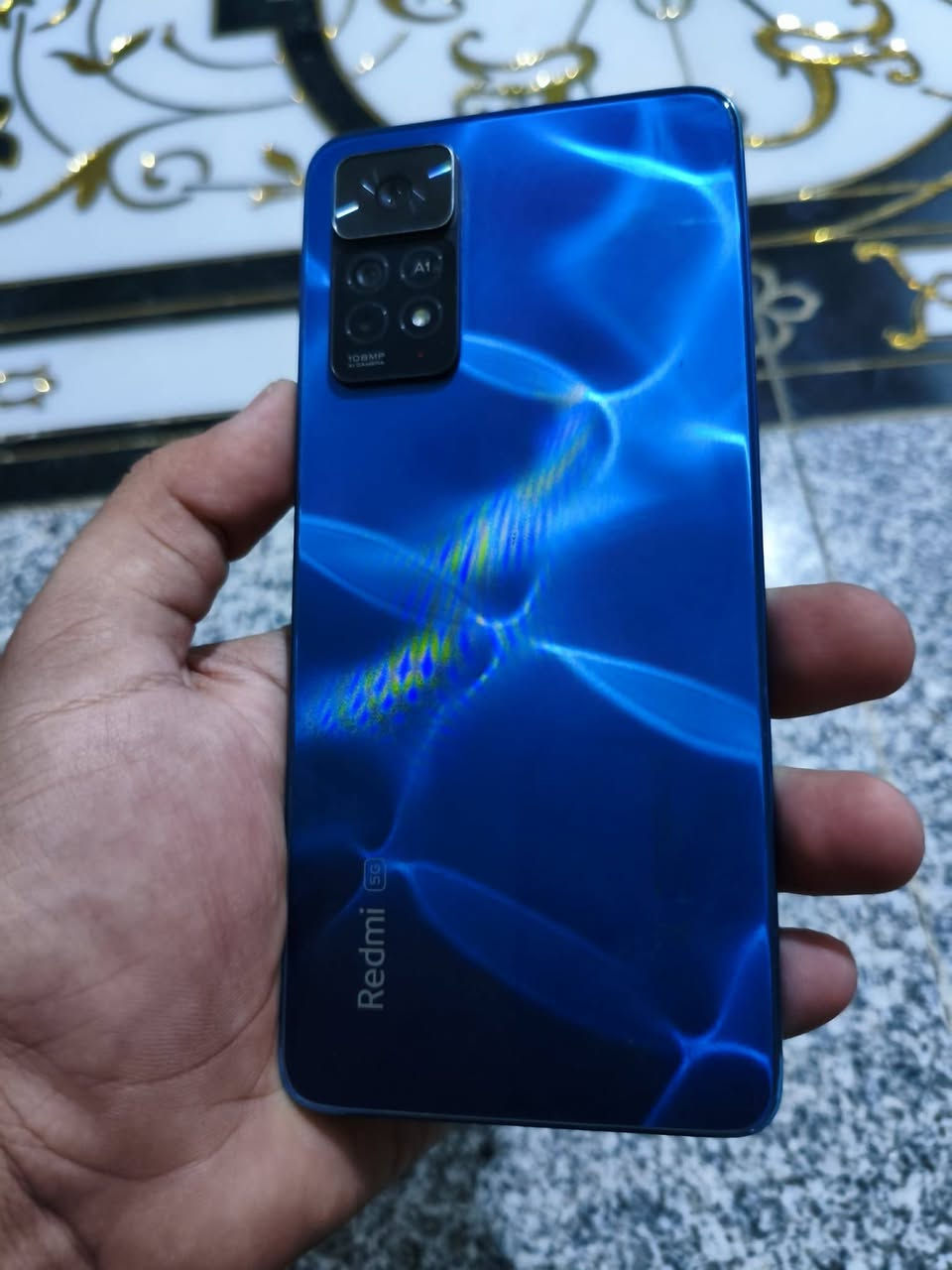 Redmi Note 11 Pro 5G
ريمي نوت 11 برو 5G
ذاكره 128
بطاريه 5000 
شاشه 120 هيرتز 
الجهاز ما داخل صيانه ولا ناقصه شي 
فقط بيه طبع بسيط بشاشة
مكاني بابل القاسم
