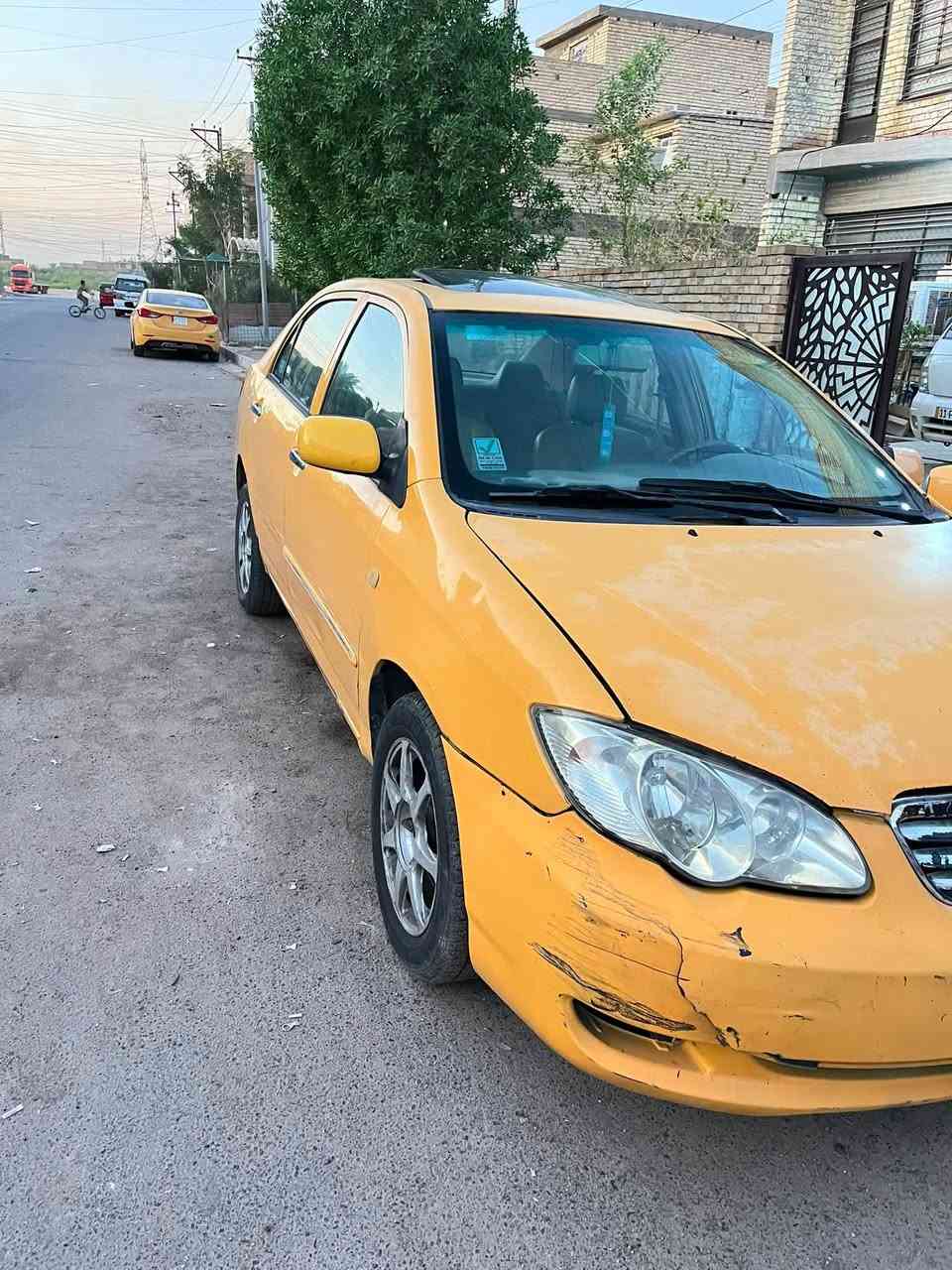 السلام عليكم 
Byd f3 موديل ٢٠١١
رقم ديالى 
بيها حادث صفحة السايق بابين و جاملغ امامي 
و محرك بي تبخير 
تبريد شغال 
السعر ٢٦ و بيها مجال بسيط 
العنوان بغداد 
للتواصل الاتصال : ***********
