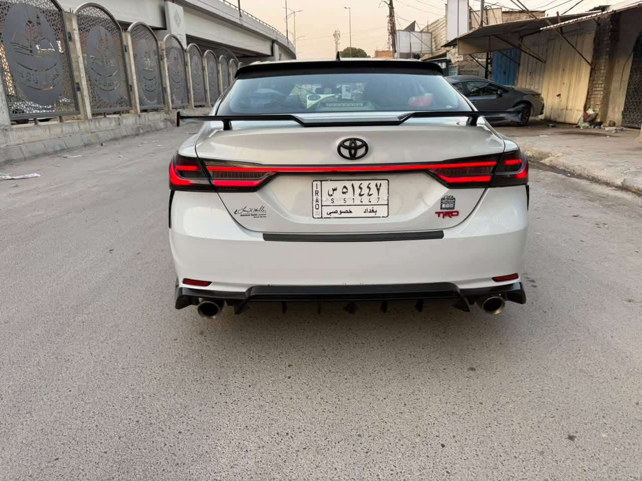 كامري  ابيض سموك فئه TRD سته سلندر موديل 2021
كامري TRDوارد امريكي ضررها قطعتين بنيد و جاملغ ايسر بدون لغد بدون شاصي بدون دواخل بدون ايرباك 

الممشى: 64000 كم

المواصفات: 

رادادر امامي 

تحديد مسار 

شفتات ستيرن 

محرك مكفول 

كير مكفول 

التبريد ثلج  

للاستفسار : ‭***********‬ 

السعر:220 $ بيها مجال
