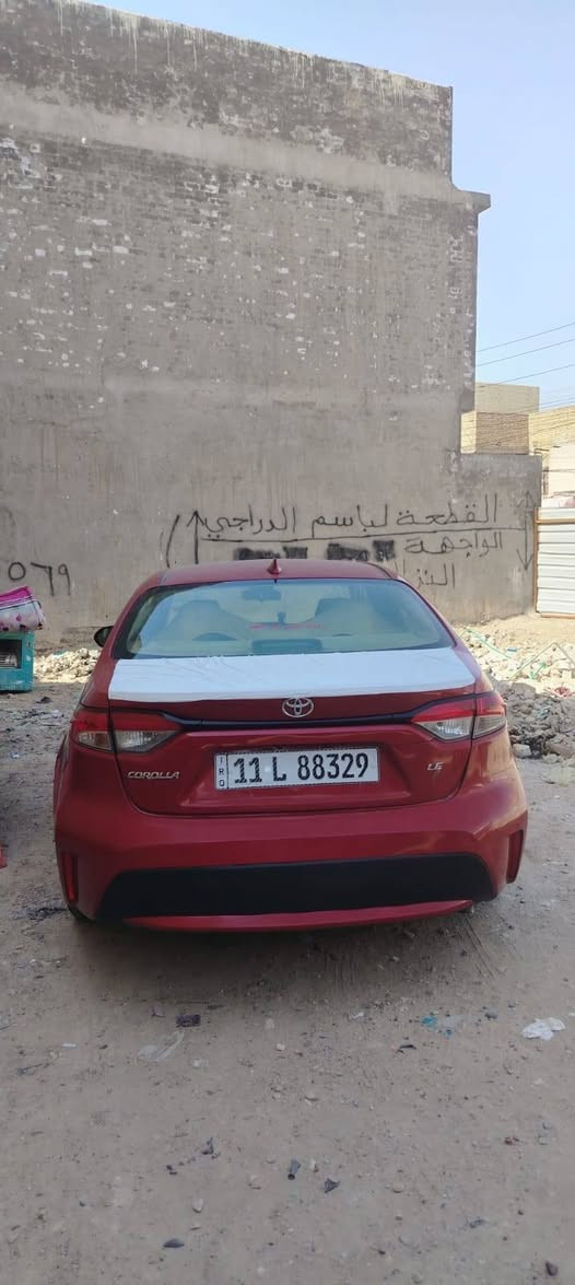 كورلا ٢٠٢٠ للبيع فقط 
وارد أمريكي LE  هزه جديده 
محرك ١٨٠٠
بانزين
سياره نضيفه كير ومحرك مكفول. تبريد ثلج 
رقم بغداد بأسمي.
رادار امامي. تحكم ستيرن..
حادثها جنطه فقط صور الحادث مرفق  بالمنشور.
مكاني بغداد
سعر ١٢٨
رقم تلفون ***********
