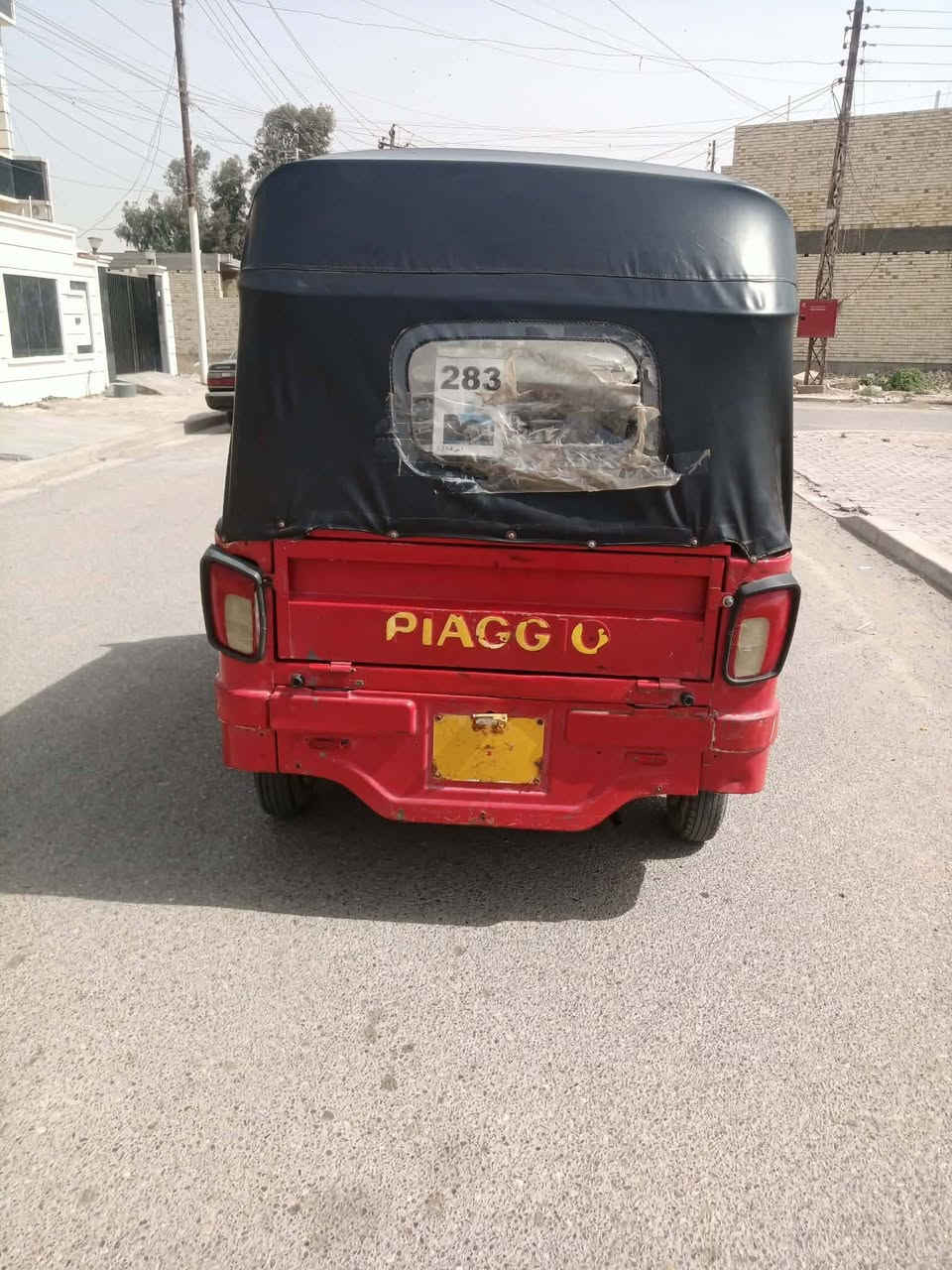 سلام عليكم تكتك بياجو محرك باجاج تكتك مديل ١٨ خير من الله تكتك مال عيشه الياخذها ما يخسر تكتك جاهزه مكاني بغداد الكماليه متواجد خاص واتساب واتصال
*********** السعر مليونين وربع بيها مجال لشراي
